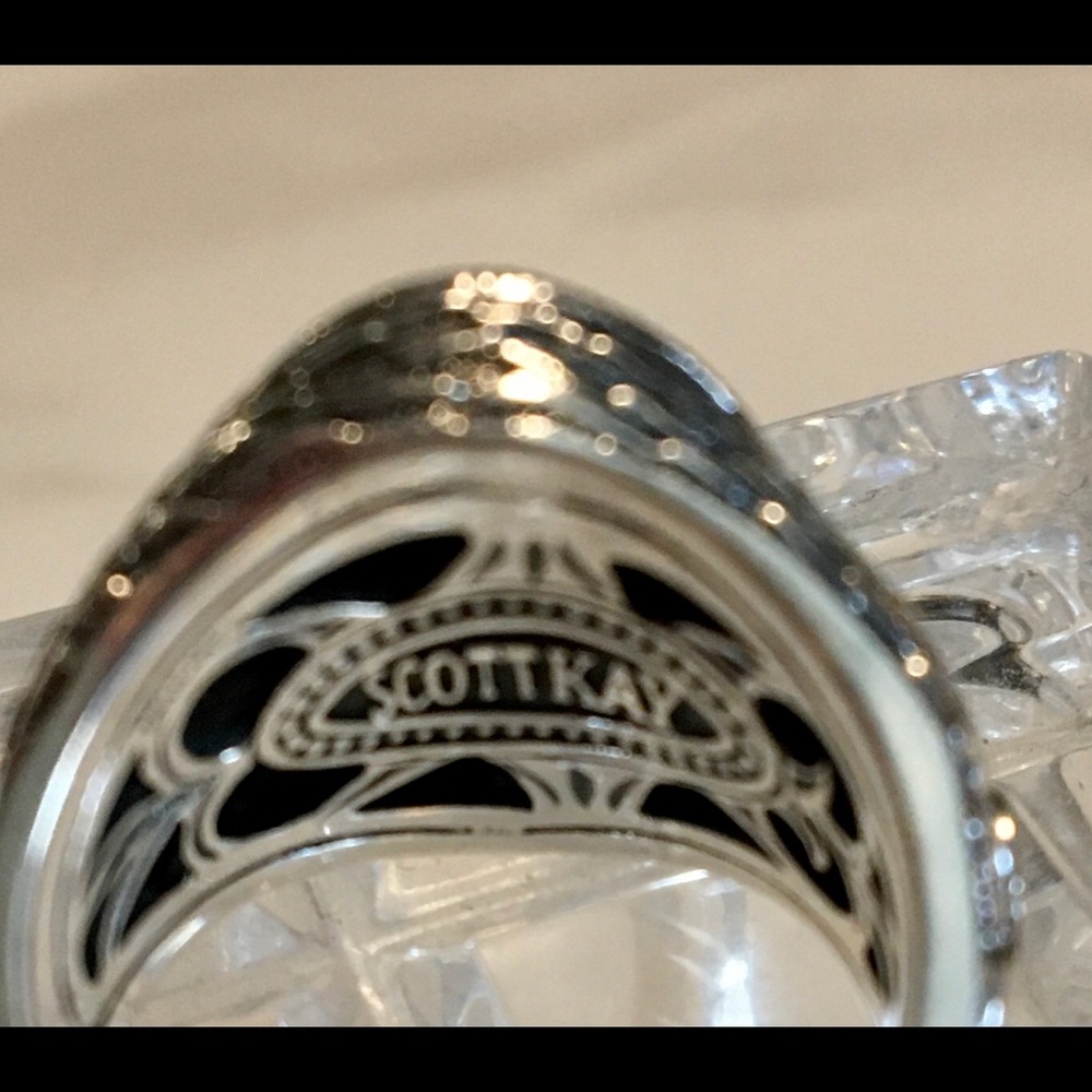 Stunning Scott Kay Eagle Wing Sterling Silver ring - Picture 6 of 6